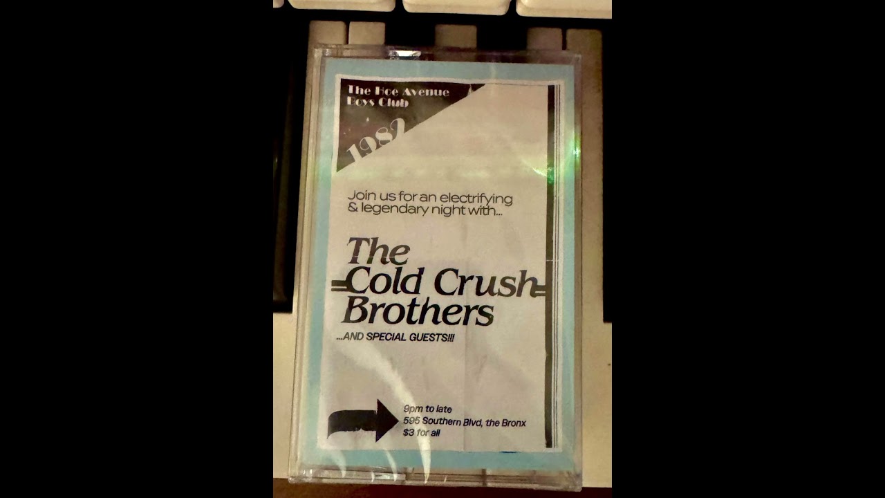 The Cold Crush Brothers 1982 ny rare