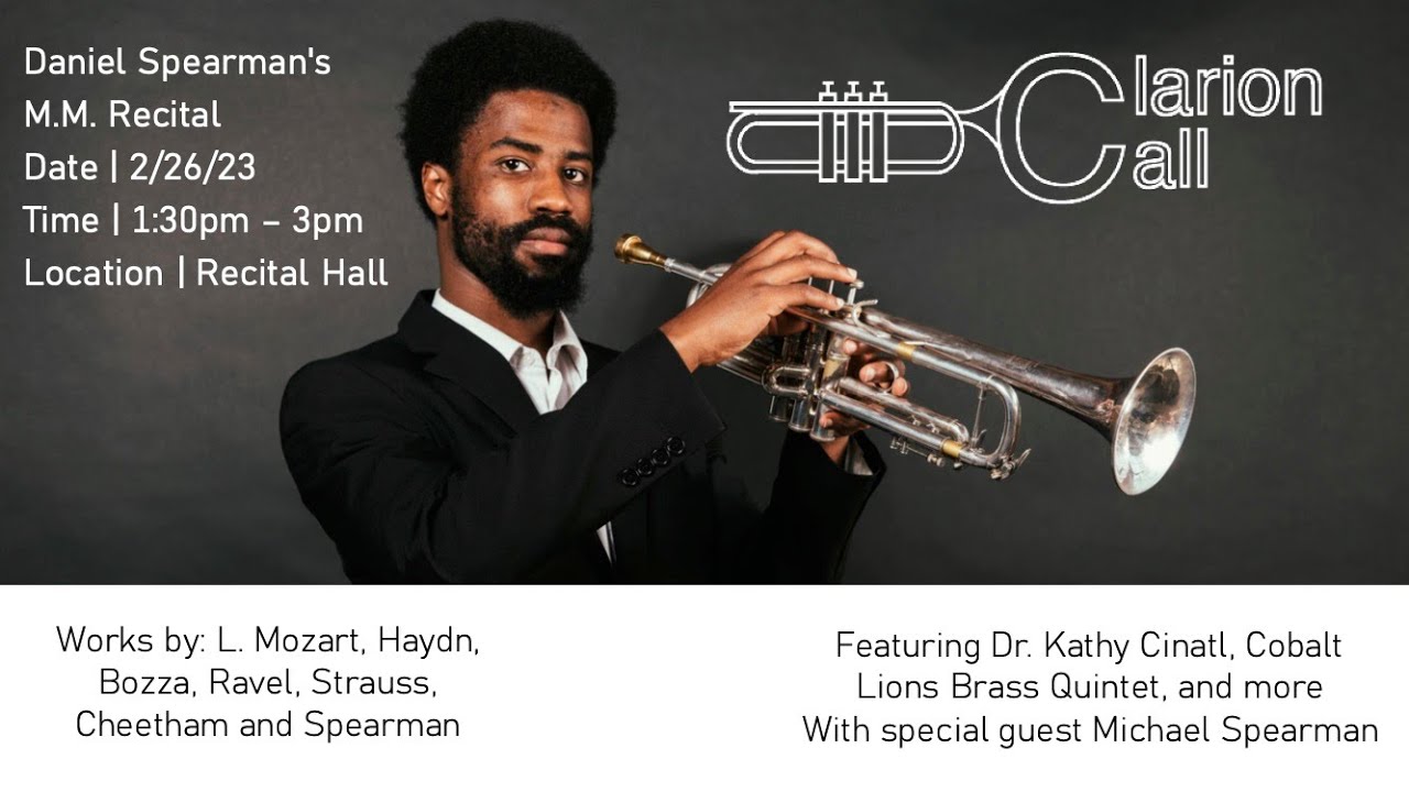 Clarion Call: Daniel Spearman's MM Recital