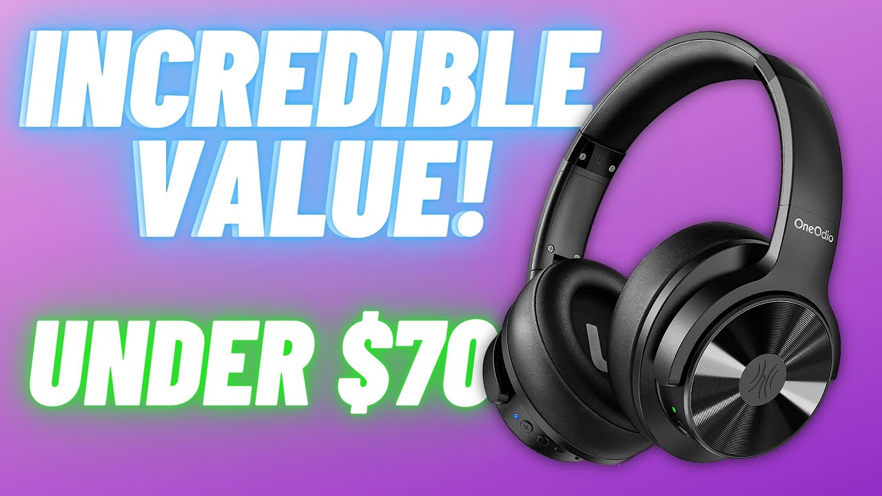 OneOdio A30 REVIEW // BEST ANC Headphones Under $70?