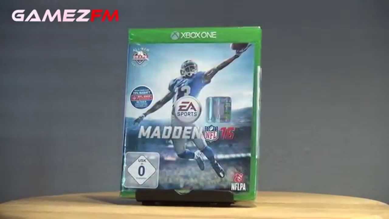 Madden NFL 16 | Unboxing |Xbox One
