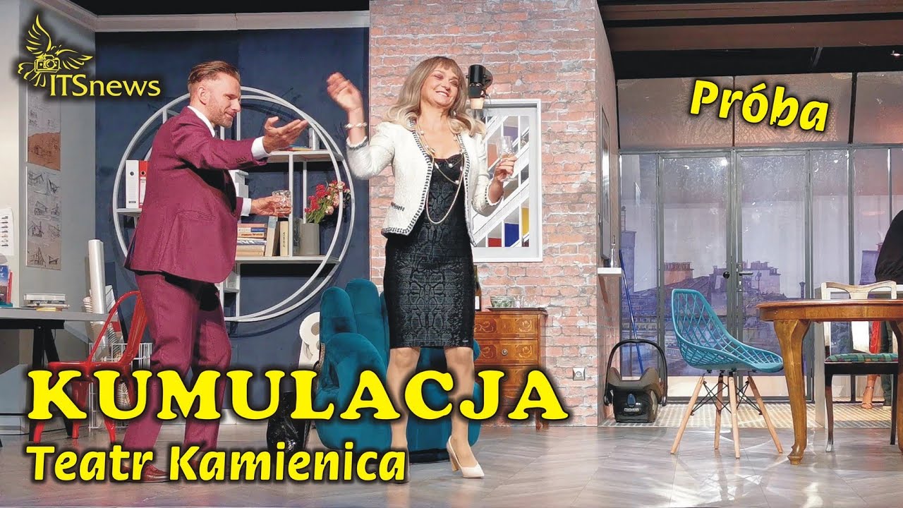 Teatr Kamienica. Kumulacja, czyli pieniądze to nie wszystko - próba. Dębska, Bosak, Dąbrowska, Meyer