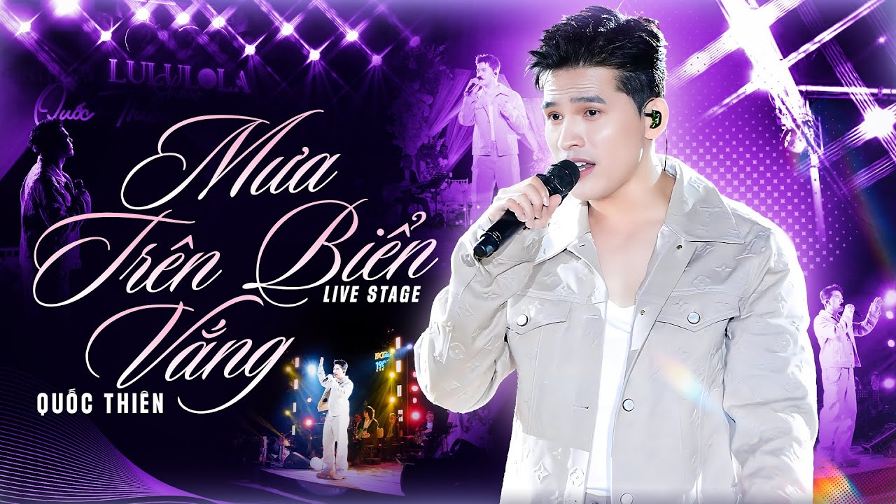 Lk Mưa Trên Biển Vắng - Trời Còn Mưa Mãi - Ánh Sáng Của Đời Tôi - Quốc Thiên | Live Concert 2025