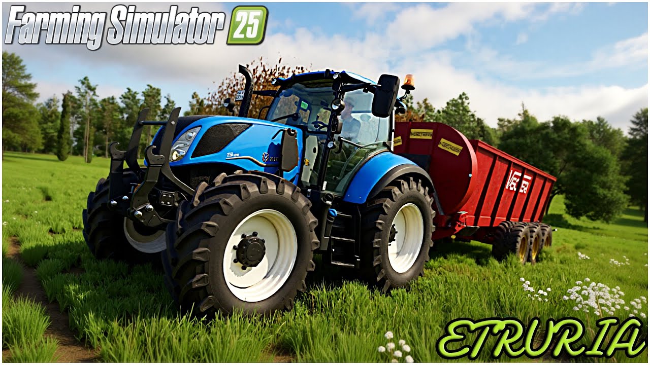 ETRURIA FS25 #103 - MOD TRATTORE NEW HOLLAND T5 - GAMEPLAY ITA