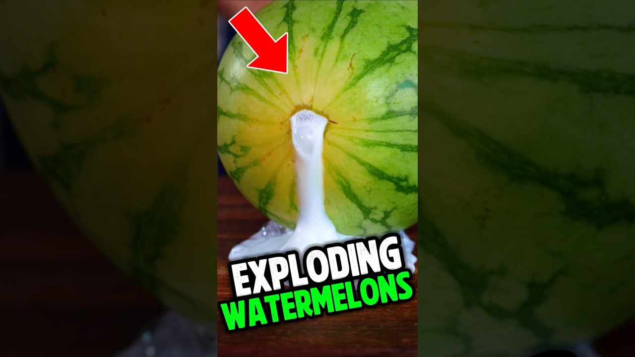 Exploding Watermelons 🍉 #viral