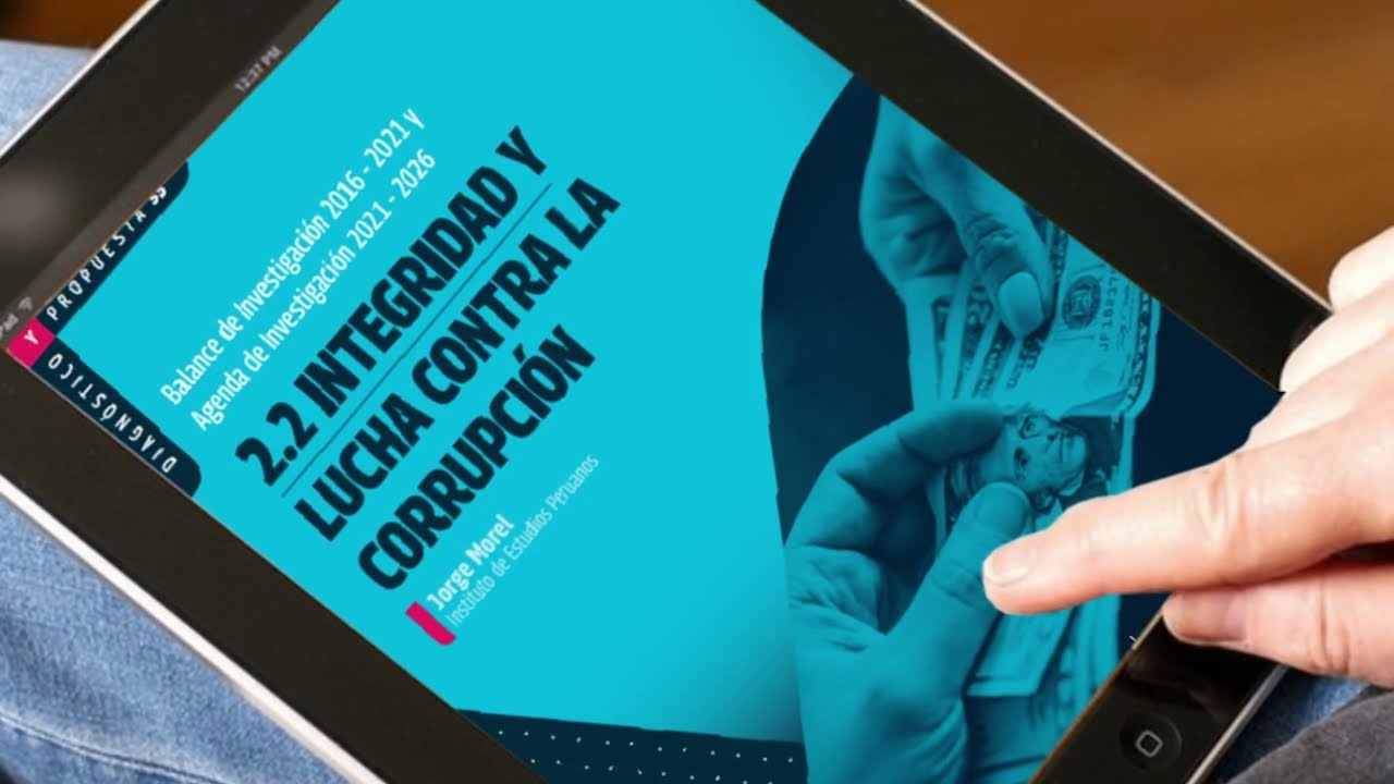 EN 1 MINUTO 332 #integridad  y lucha contra la #corrupci&oacute;n