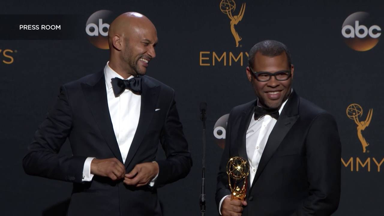 Emmy winners Keegan-Michael Key & Jordan Peele (