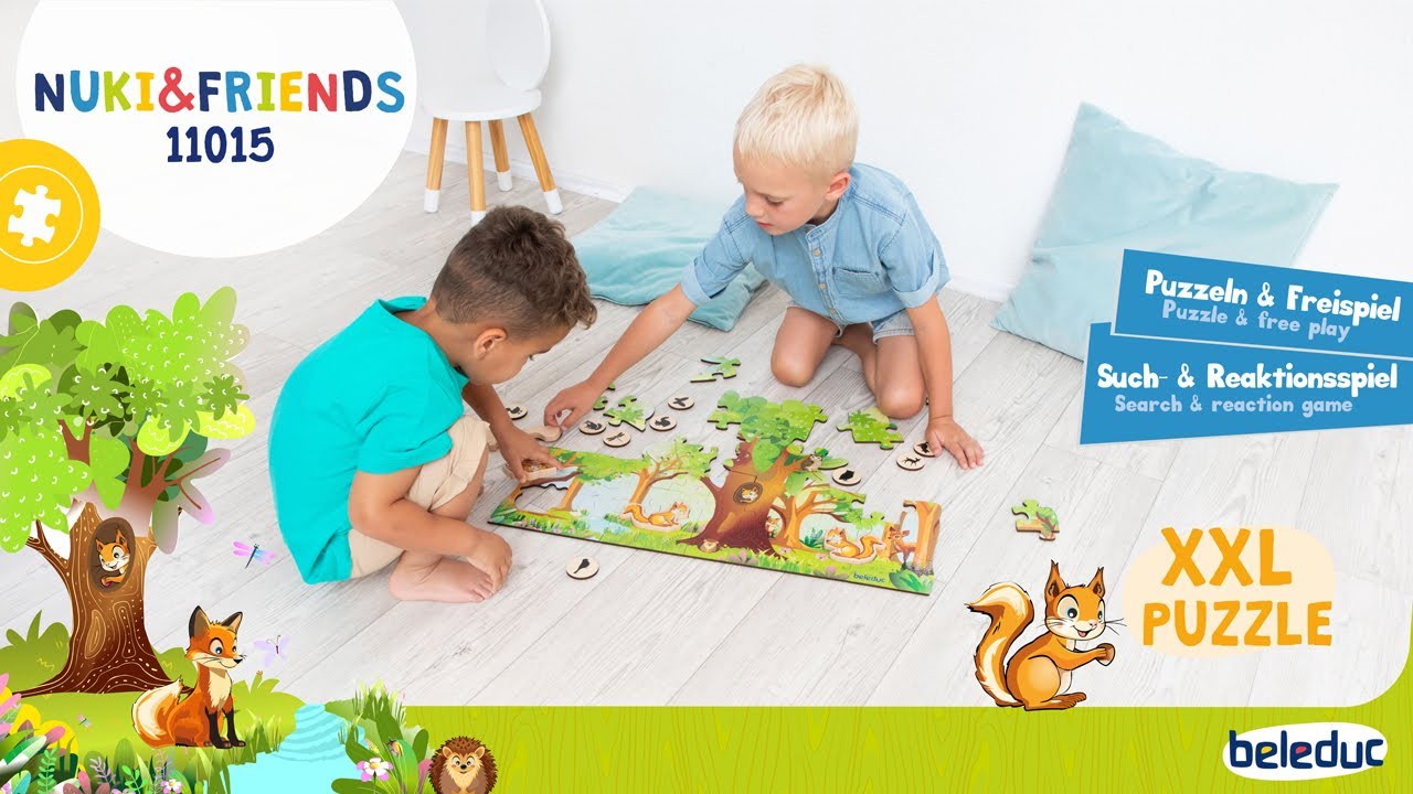 11015 XXL Puzzle NUKI & FRIENDS