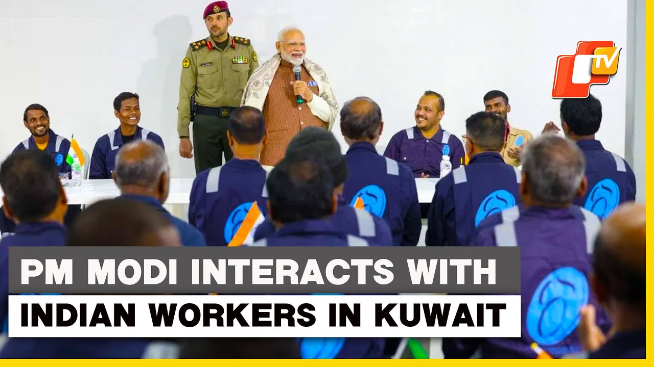 India-Kuwait Ties In Focus: PM Modi Interacts With Indian Workers In Kuwait&rsquo;s Labour Camp