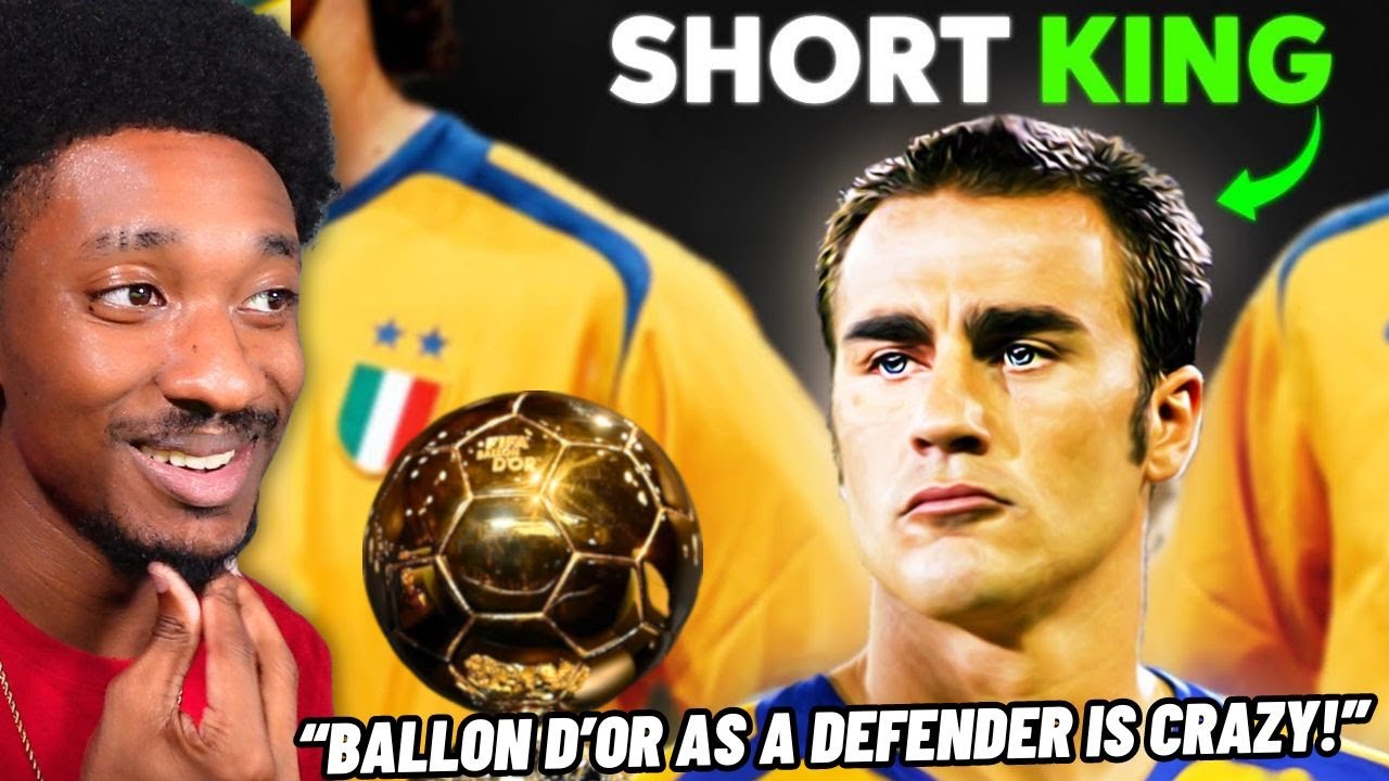 American Learns About Fabio Cannavaro: A 5’8 Defender Who Won Ballon d’Or!!!