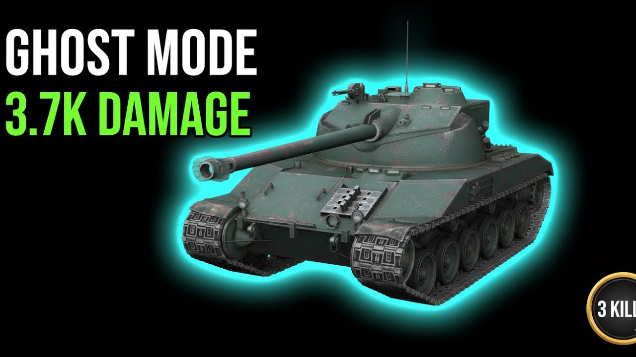 BAT-CHAT 25t IS AN ASSASSIN! 💨 3.7k Damage Carry (WoT Blitz)