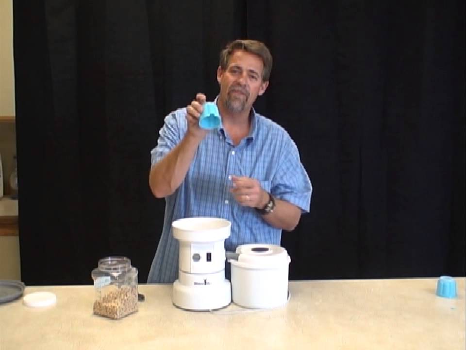 How-To Grind Garbanzos/Chickpeas in the WonderMill