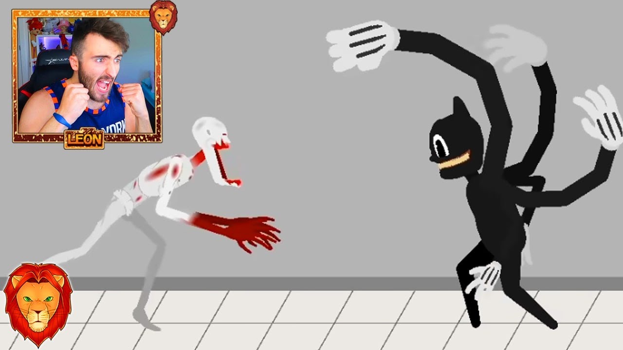 CARTOON CAT VS SCP 096 *MUY EPICO* LA BATALLA DEFINITIVA 😱 | VIDEOREACCION ANIMACION LEON PICARON