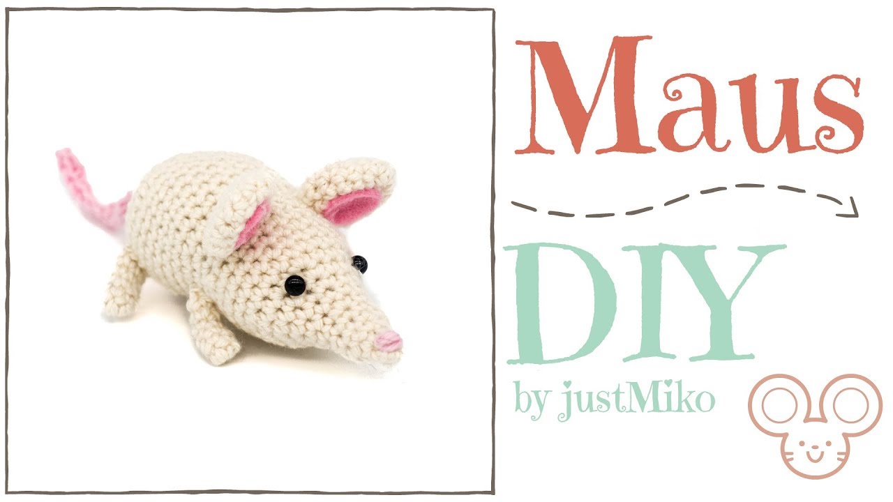 Maus häkeln 🐭 *Do it Yourself* Amigurumi | Herbst | by justMiko