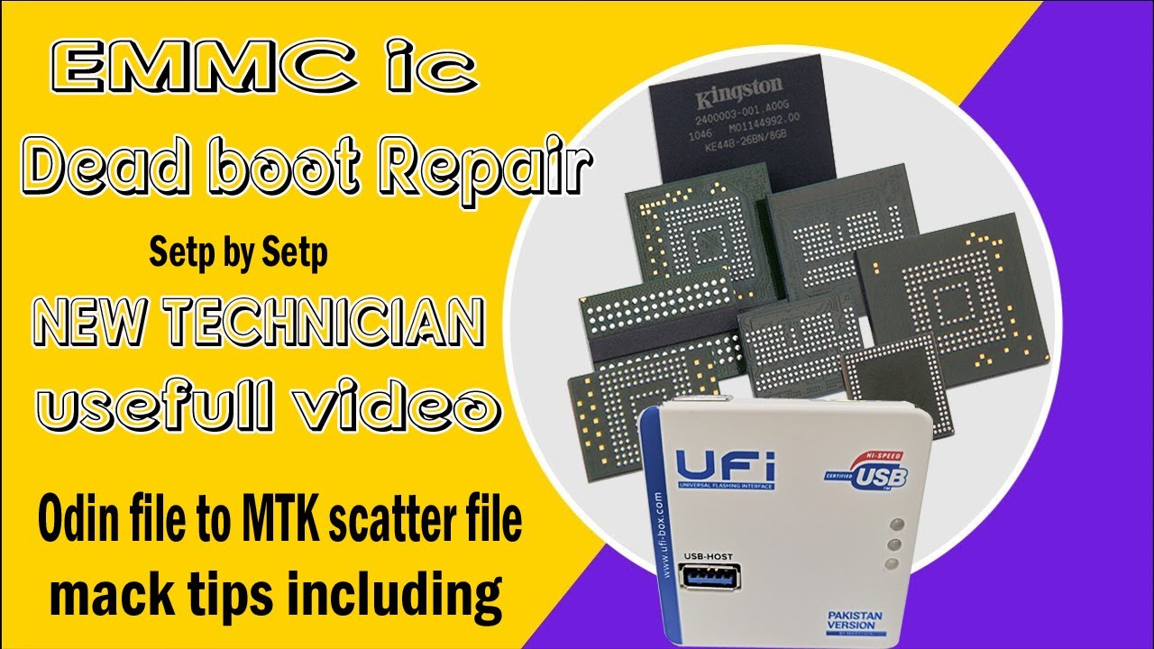ANDROID EMMC DEAD BOOT REPAIR SOLUTION IN UFI BOX TAMIL