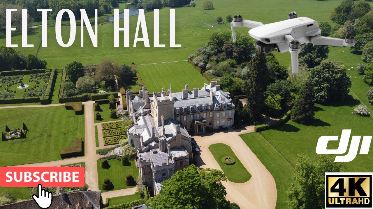 【4K】 | ELTON HALL | 4K DRONE VIDEO | CAMBRIDGESHIRE | DJI MINI 2