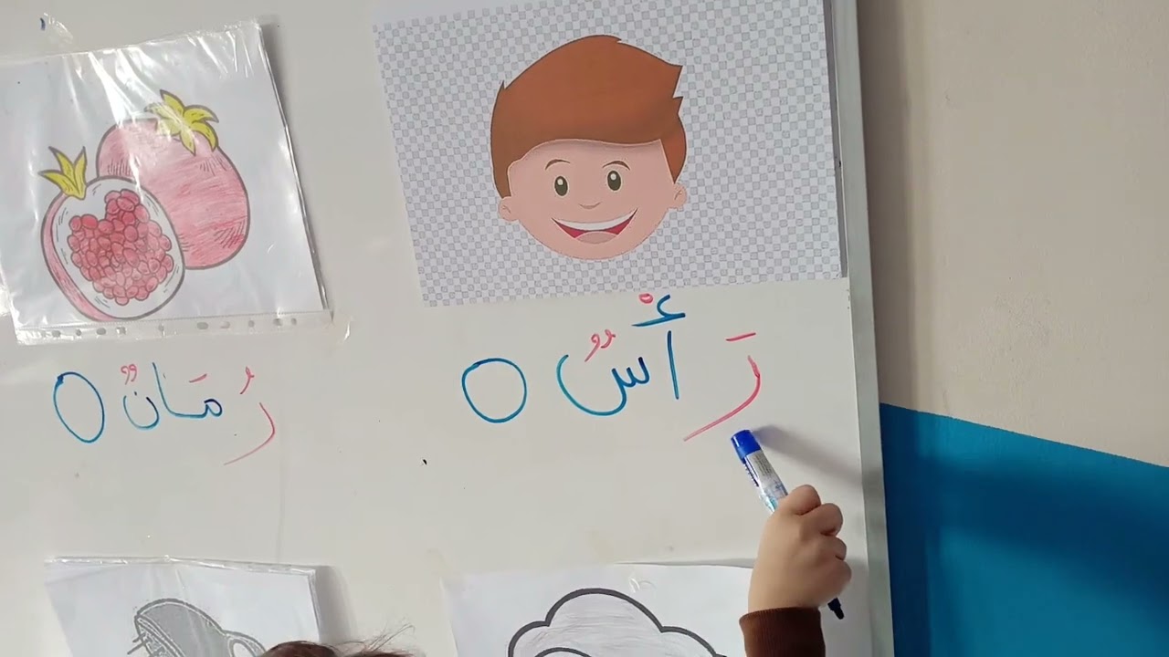اسمع و اكتشف حرف الراء لقسم التحضيري