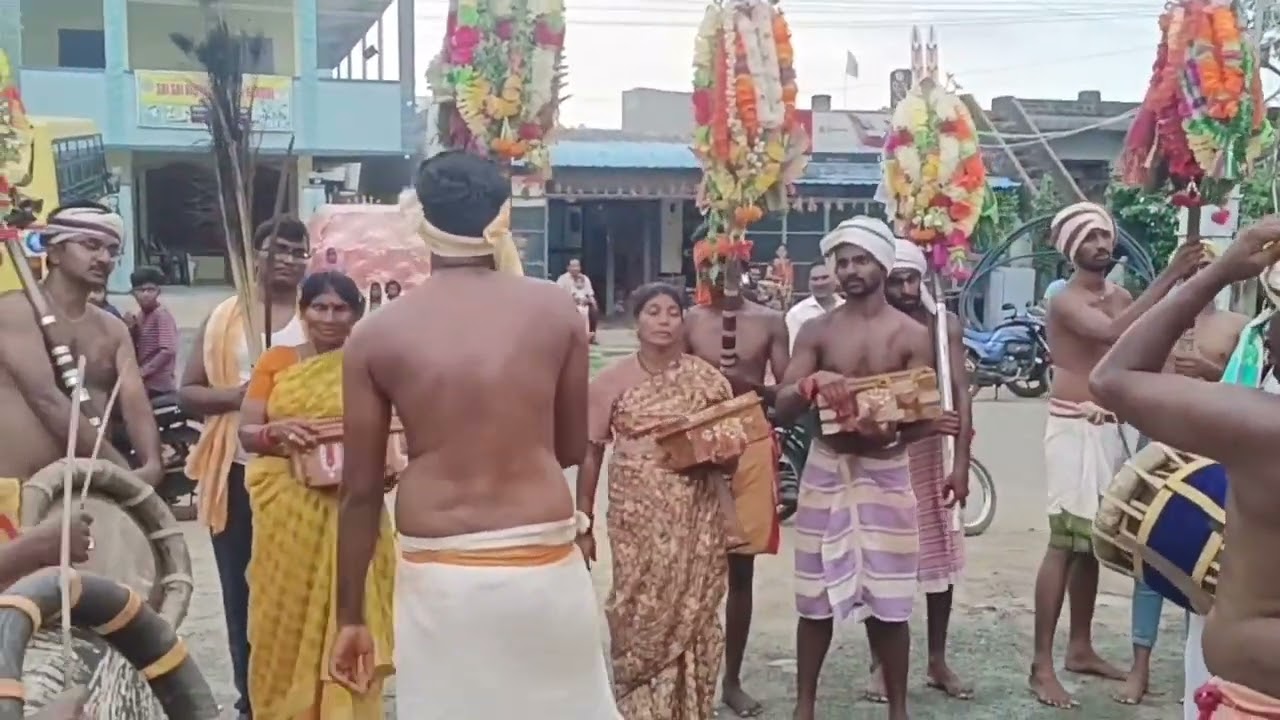 ఎనుకూరు శ్రీ చెన్నకేశవ స్వామి సేవ ::# కత్తి  సేవ# 9959129352