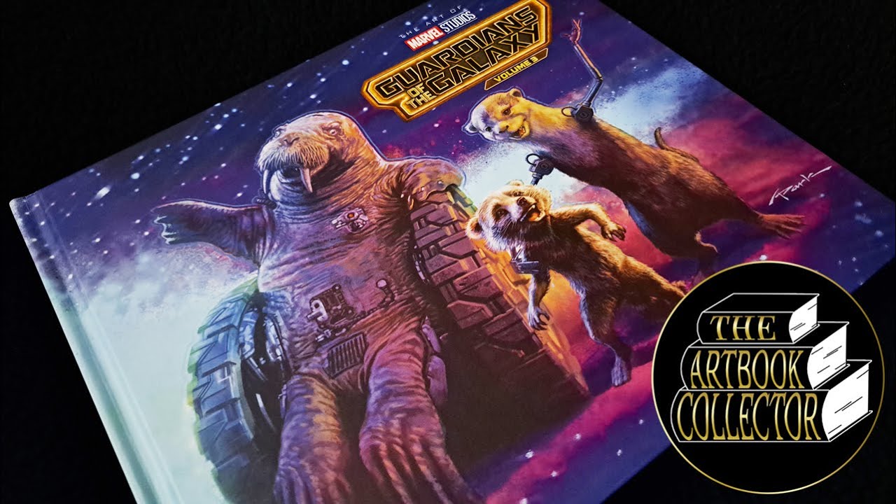 Marvel Studios' Guardians of The Galaxy Vol. 3: The Art of The Movie - Book Flip Through