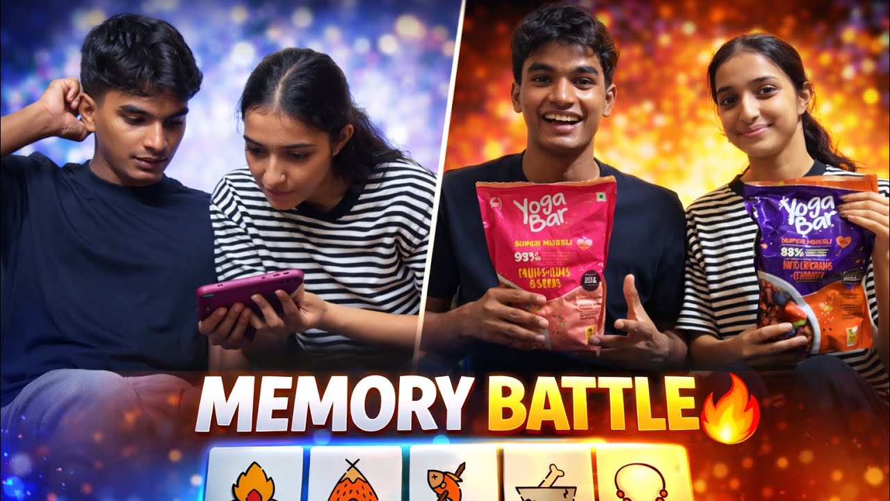 Memory Test Challenge 🧠🔥 | Yoga Bar Muesli Honest Review 😱 (Unexpected Result!)