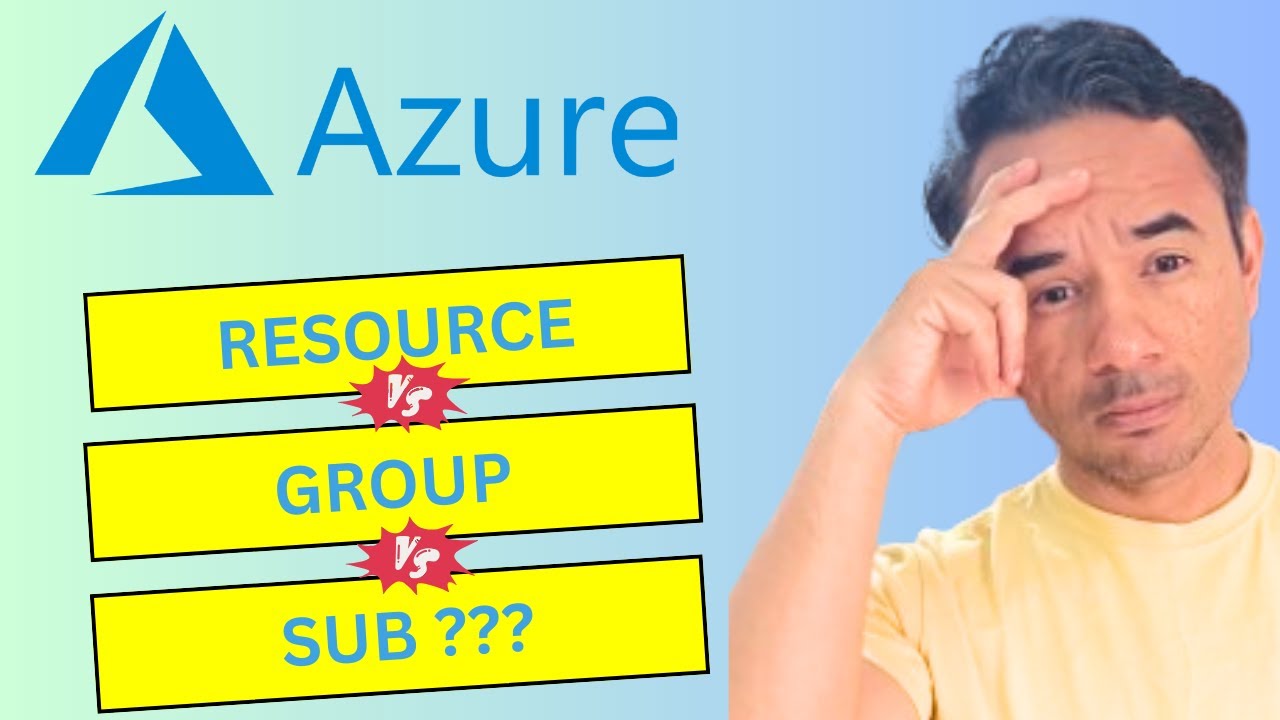 Azure Resource, Resource Groups & Subscriptions &ndash; Explained Simply