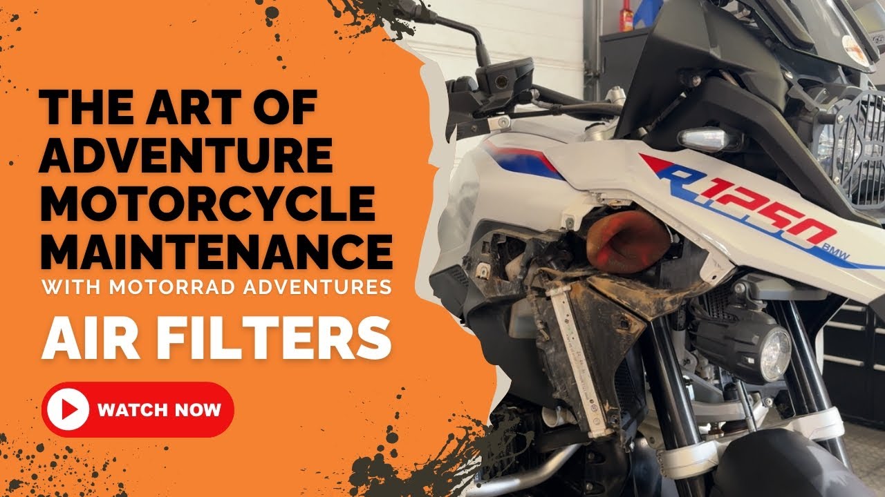 Why Air Filter Maintenance Is Crucial for Adventure Bikes | Motorrad Adventures Uses Uni Filter
