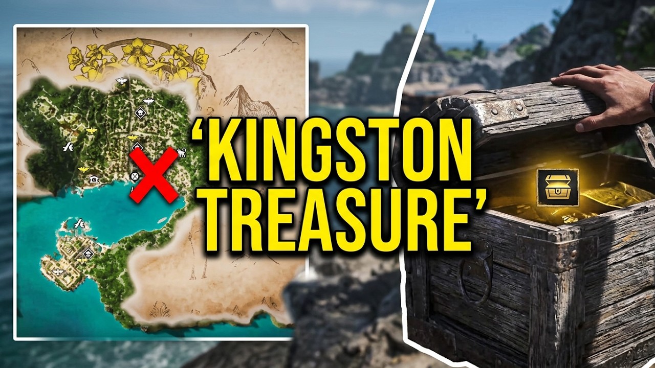 Black Flag Resycned Kingston Treasure Location