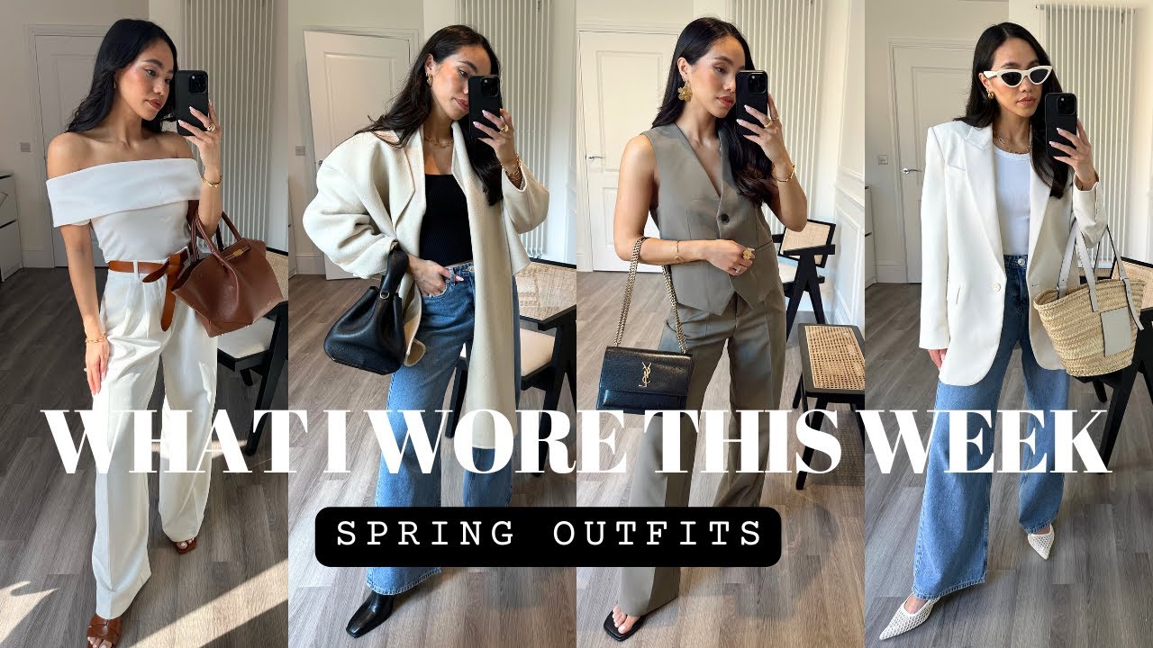 WHAT I WORE THIS WEEK IN LONDON | Casual outfits, events, hosting dinner, brunch date