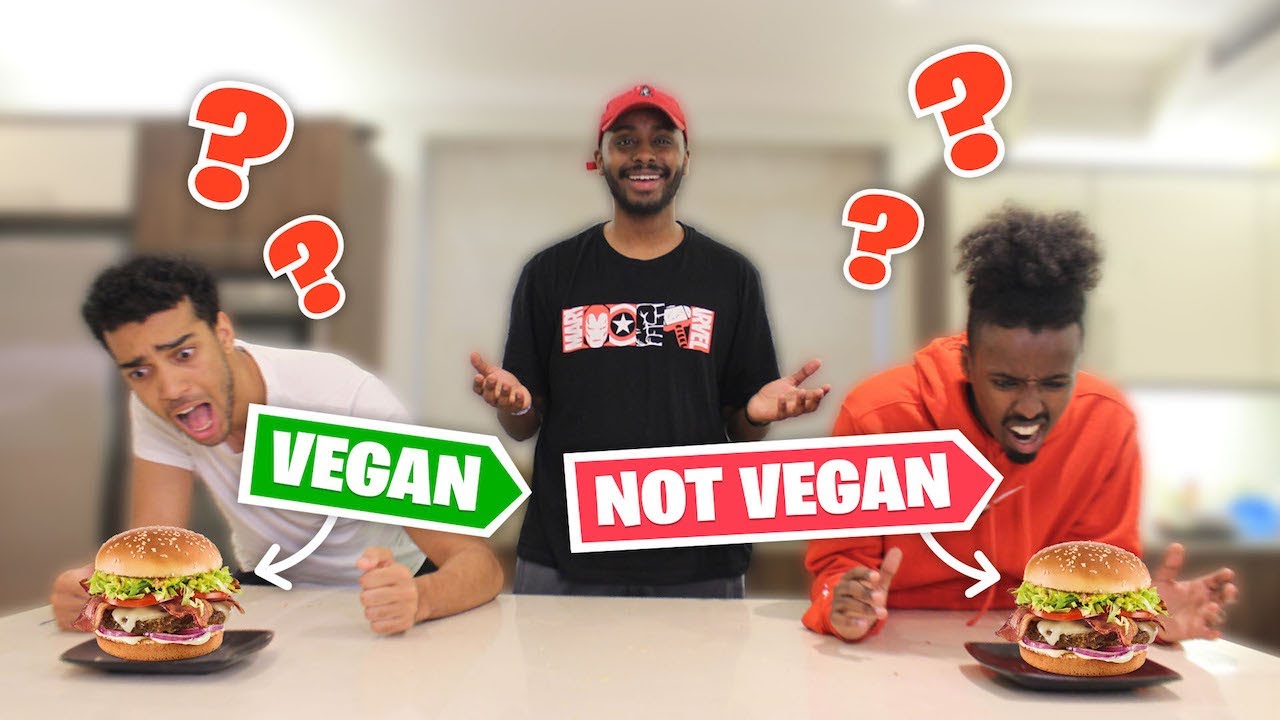 VEGAN VS MEAT FOOD CHALLENGE