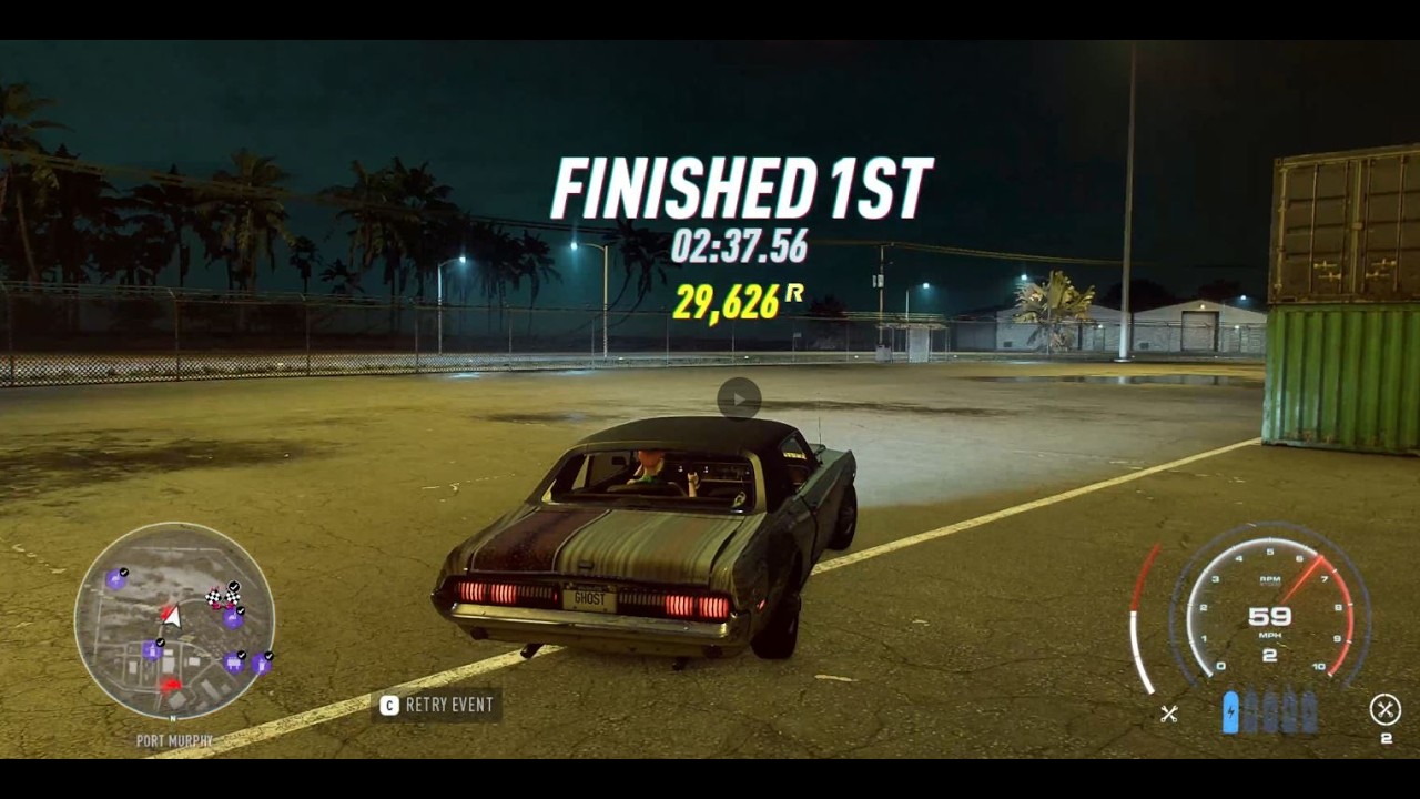 NFS Heat | Eagle | Mercury Cougar | 2:37.56 - No refills w/LT