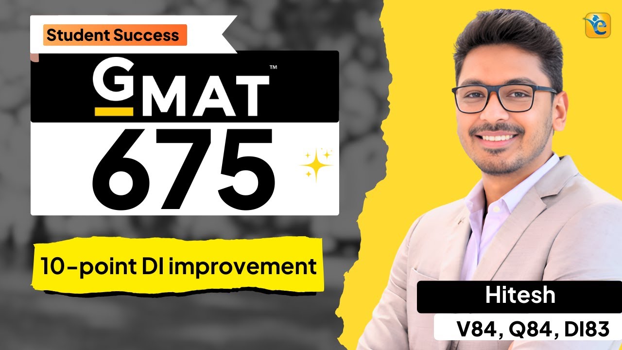 GMAT 675 | 95-й процентиль по разделу 