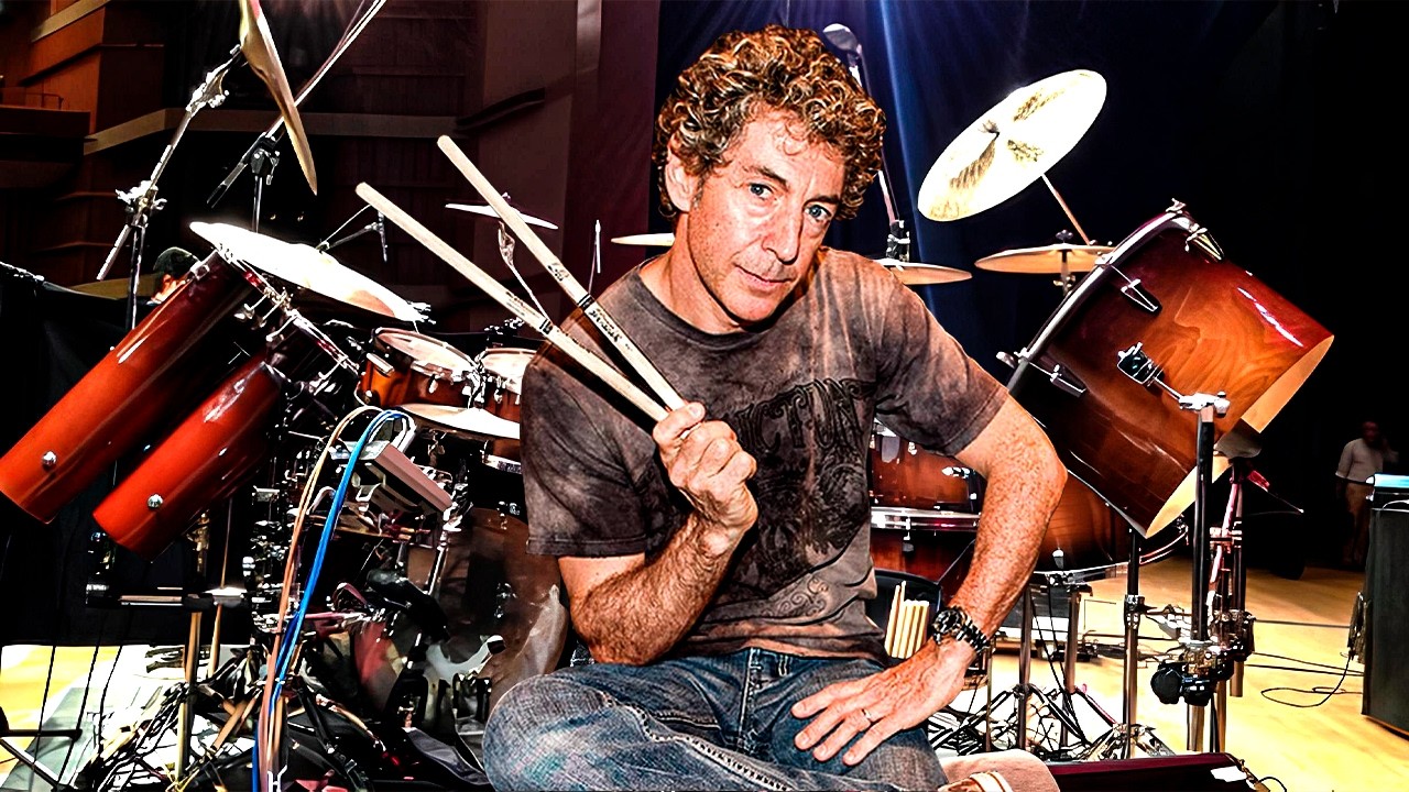Simon Phillips - Space Boogie - isolated drums.