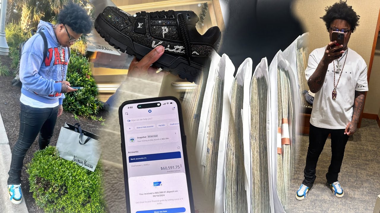 I MADE $60,000 IN 1 DAY AND WENT DESIGNER SHOPPING