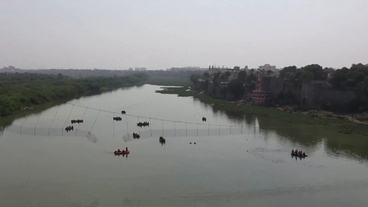 Nine arrested over India bridge collapse