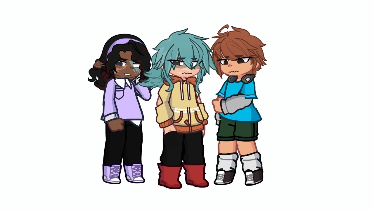 Your face is out of place. &mdash; Hilda 🌲&mdash; Hilda/Frida/David Angst!! &mdash; Gacha Club