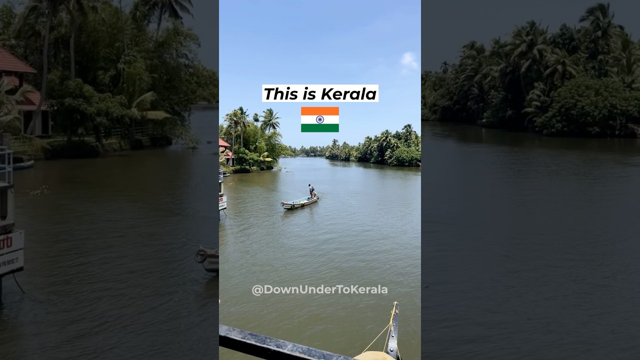 This is Kerala | Our Home of Incredible Landscapes 🌴🇮🇳 #foreignerinindia #incredibleindia #kerala