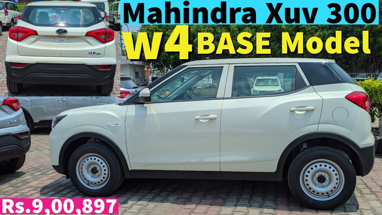 Mahindra xuv300 New Model 2021 | w4 Base Model Features Interior Exterior Price Review | Xuv 300 W4