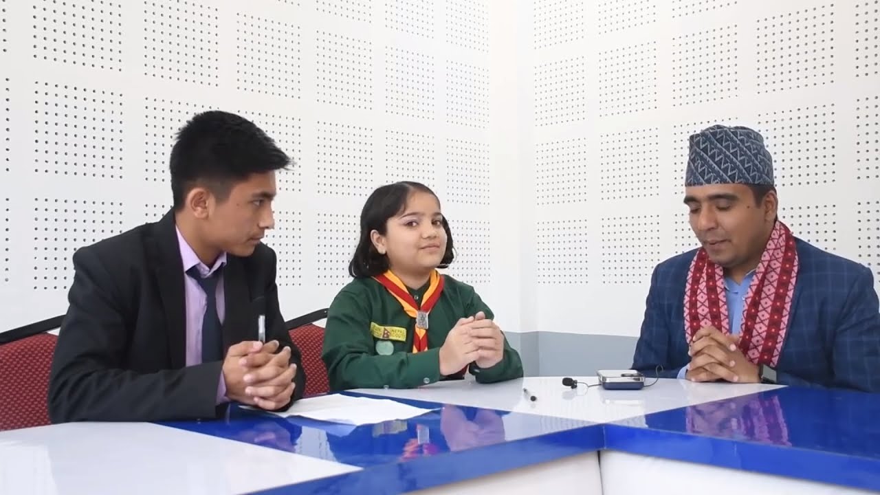 कार्यक्रम बालबालिका संग बालबालिकाको पहिलो अंकमा इजन श्रेष्ठ र ओजस्वी आचार्य संग Abhishek Ghimire.