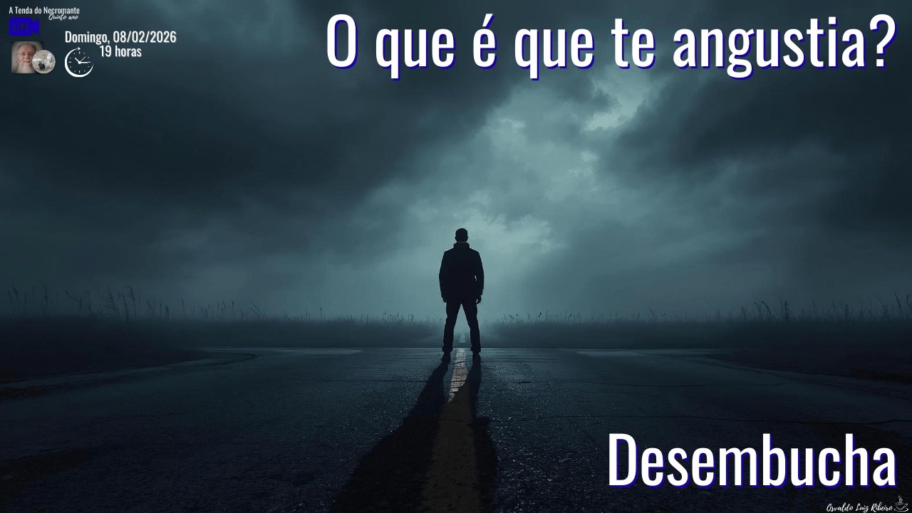 Live 474. O que é que te angustia? Desembucha... Live para um dia de muito cansaço e muito sono