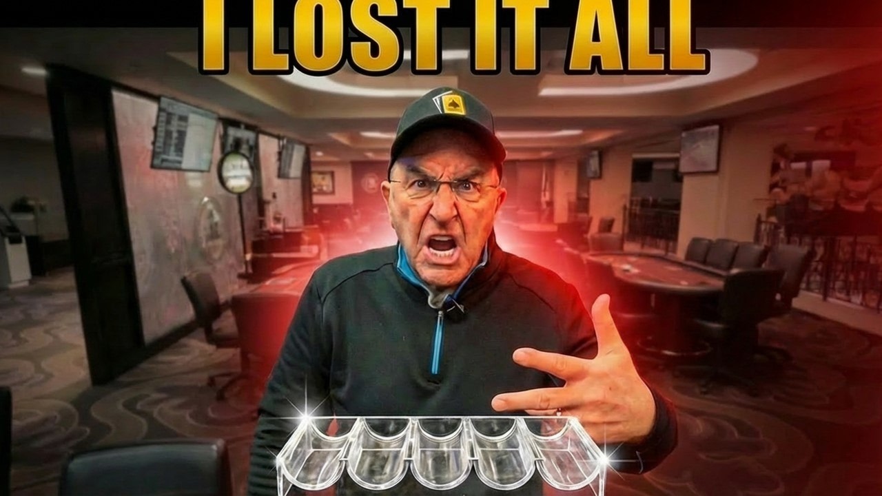 Uncle JB Loses All His Winnings, Pure Rage