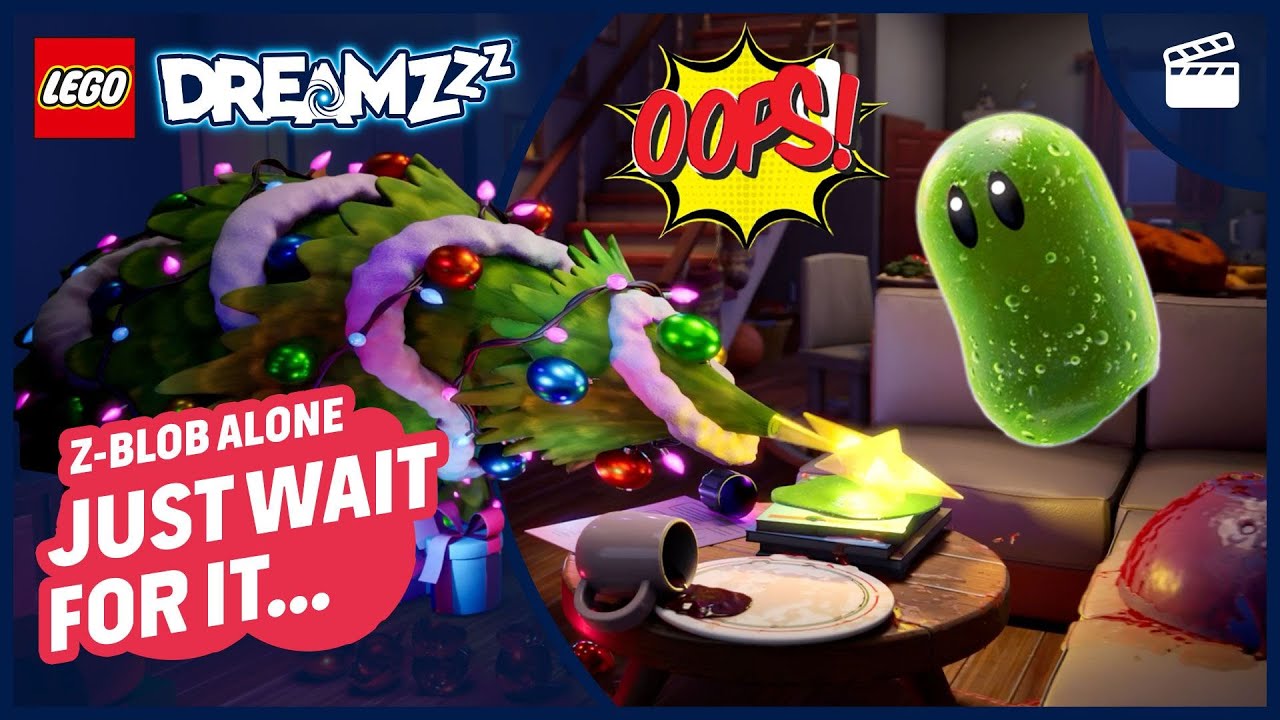 CHAOS INCOMING! A Festive FAIL🎄| Z-Blob Alone in the Dream World II | Part 5 | LEGO DREAMZzz Series