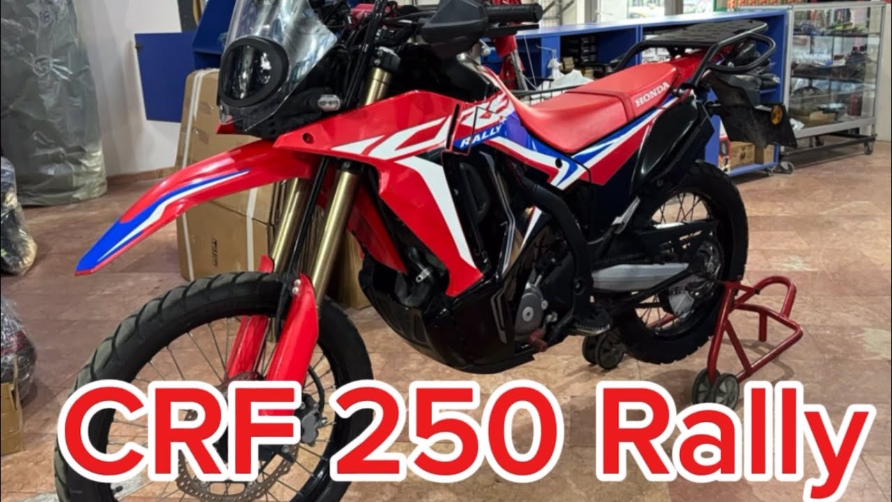 CRF 250 RALLY 2023 - 2024 Koruma Demiri Çanta Demiri-Bakım sehpası hediye-