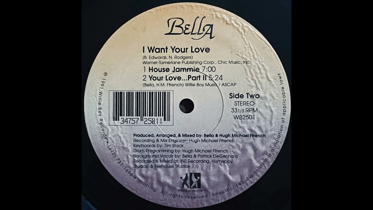 Bella – I Want Your Love (House Jammie)