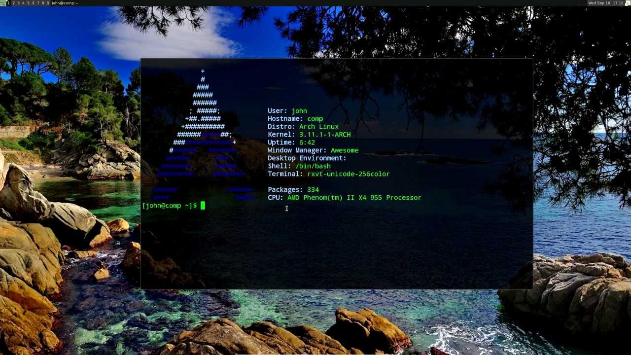 Горячие клавиши в терминале Linux.
