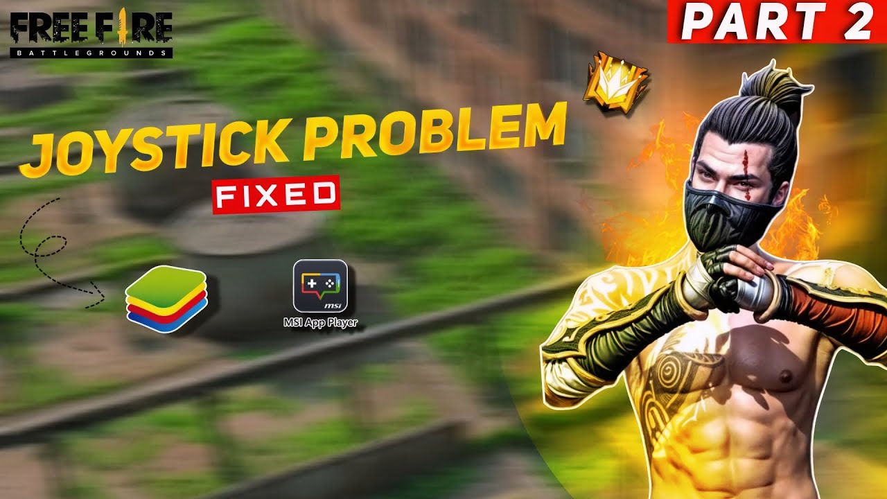 How To Fix JOYSTICK Problem in Free Fire PC 2025 PART 1 | Aim Stuck free fire |Auto Movement Problem