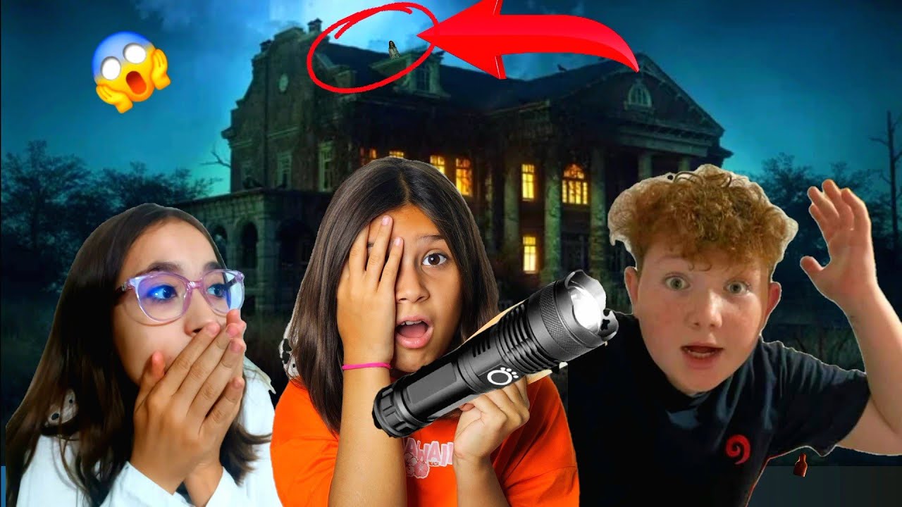 🚷NE-A FUGĂRIT cineva PE ÎNTUNERIC👻 Explorăm locuri abandonate noaptea🎃 Video copii Horror Vlog