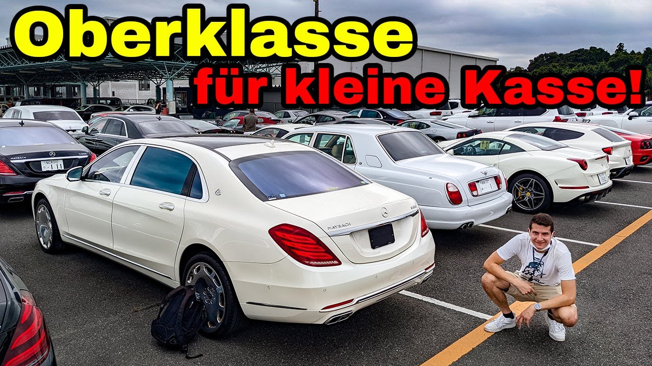 Luxus-Autos zum Schnäppchenpreis in Japans größter Fahrzeugauktion!