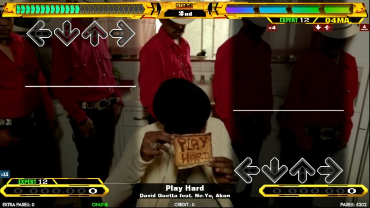 [DDR] Play Hard / David Guetta feat  Ne Yo, Akon