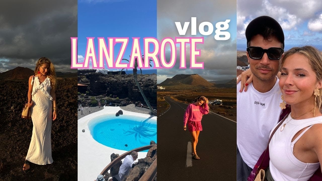 VLOG LANZAROTE  - Un viaje muy especial ❤️ con algún imprevisto 🗻 ✨ | Julia March
