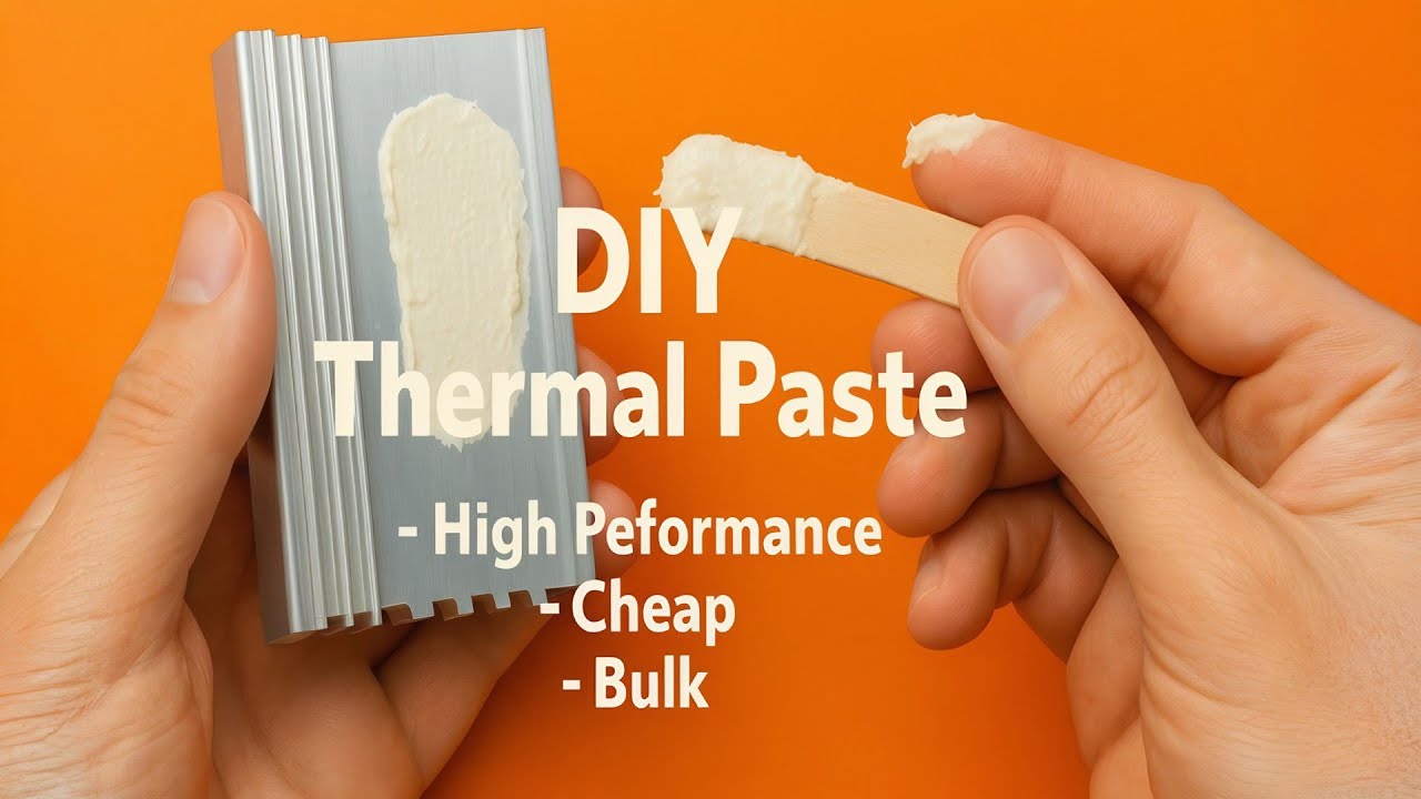 Make Your Own High Performance Thermal Paste At Home!