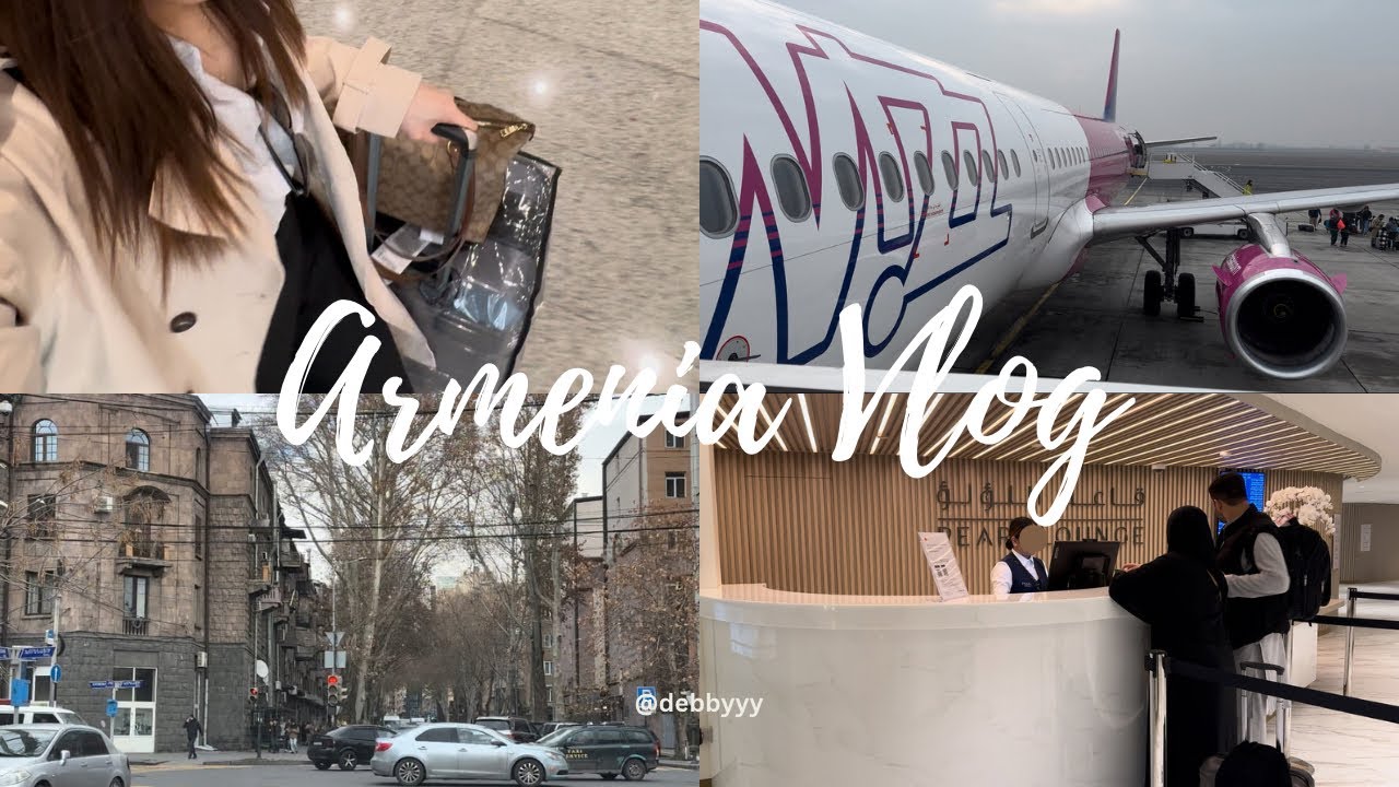 ARMENIA VLOG ✨ | E1. travelling to armenia, tips and recommendations, wizz air, UAE resident